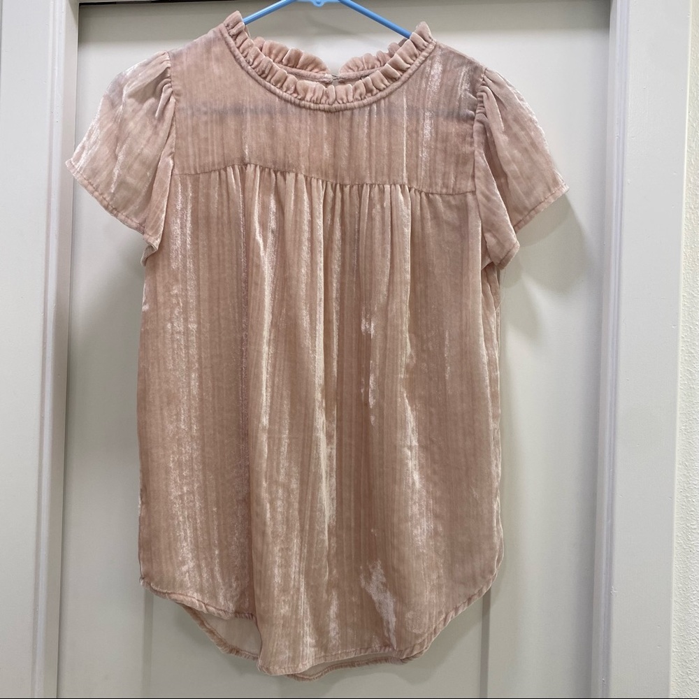 Loft Velvet Top